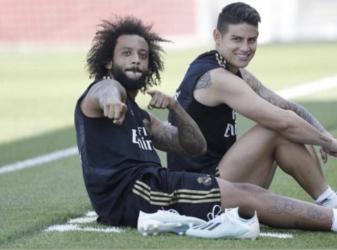 Η επανένωση δυο «Galacticos» (Vids, Pics)