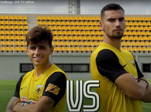 ΑΕΚ: Το πέναλτι challenge των Μήτογλου και Ρότα (vid)