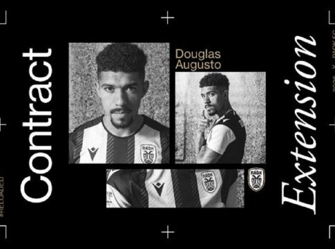 Επίσημο: Μέχρι το 2026 στον ΠΑΟΚ ο Αουγκούστο