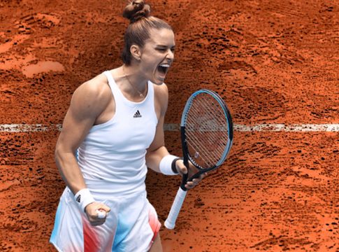 Ο νικητήριος πόντος της Σάκκαρη και ο έξαλλος πανηγυρισμός της (vid)