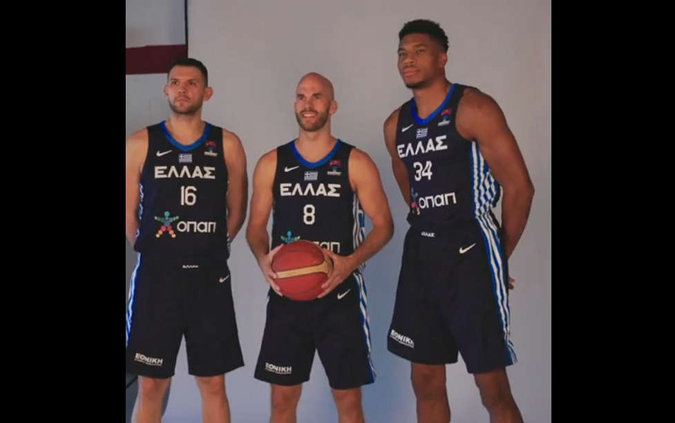 Τα… backstage από τη φωτογράφιση της Εθνικής για το EuroBasket (vid)