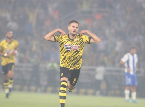 Γκολάρα Γκατσίνοβιτς και 1-0 η ΑΕΚ στην «OPAP Arena»! (vid)
