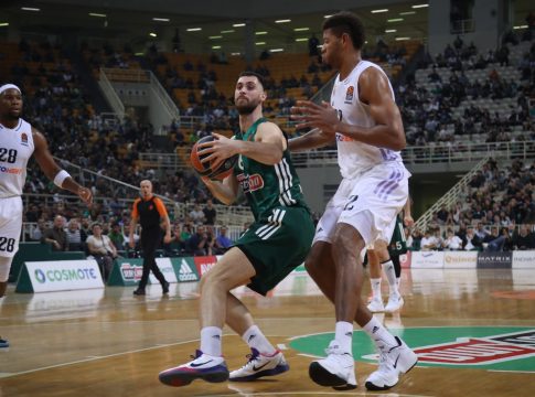 Παναθηναϊκός – Ρεάλ Μαδρίτης 68-71: Με το αριστερό στην Euroleague οι «πράσινοι»