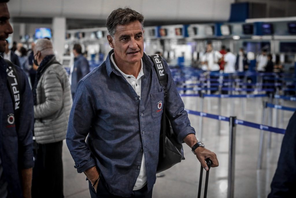 «Πέταξε» για Μπακού ο Ολυμπιακός! (pics)