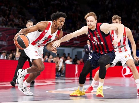 LIVE: Μπασκόνια – Ολυμπιακός 92-97 (Τελικό)