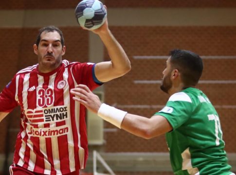 Ανετη νίκη για τον Ολυμπιακό κόντρα στον Διομήδη (34-26)
