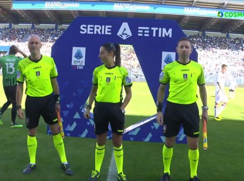 Φεριέρι Καπούτι: Η πρώτη γυναίκα διαιτητής στην ιστορία της Serie A (vid)