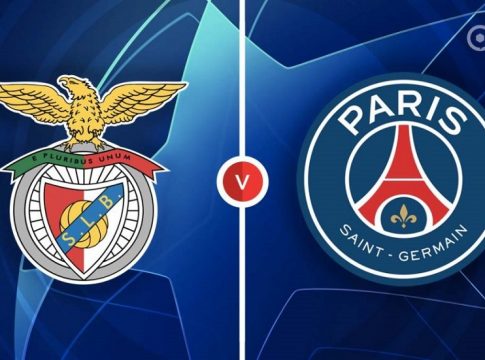 LIVE: Μπενφίκα – Παρί Σεν Ζερμέν