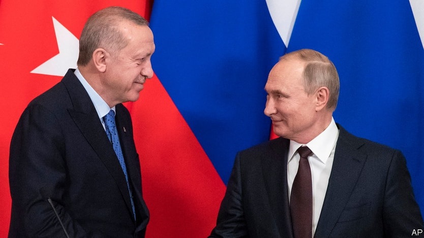 Πούτιν: Συναντιέται με τον Ερντογάν – Πιθανότατα θα εξετάσει τις ειρηνευτικές προτάσεις για την Ουκρανία