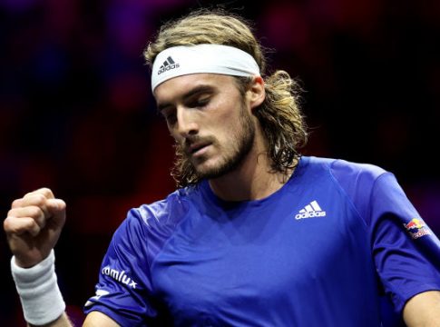 Τσιτσιπάς, Φέντερερ και Ναδάλ υποκλίθηκαν στο μεγαλείο του Μέσι (pics)