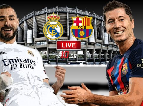 LIVE: Ρεάλ Μαδρίτης – Μπαρτσελόνα