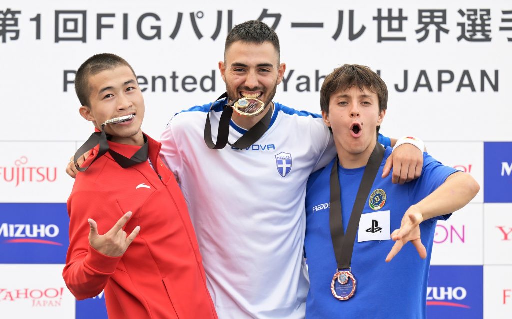 «Χρυσός» ο Δημήτρης Κυρσανίδης στο freestyle, στο 1ο παγκόσμιο πρωτάθλημα παρκούρ!