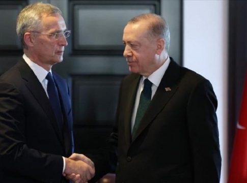Τουρκία: Ουκρανία, ΝΑΤΟ, αλλά και Ελλάδα στο μενού της συνάντησης Στολτενμπεργκ – Ερντογάν