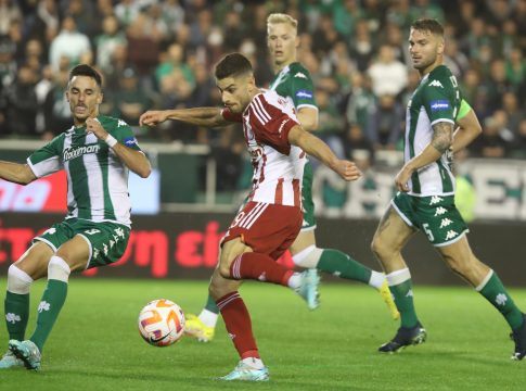 Δυνατό σουτ του Μασούρα και επέμβαση του Μπρινιόλι (vid)