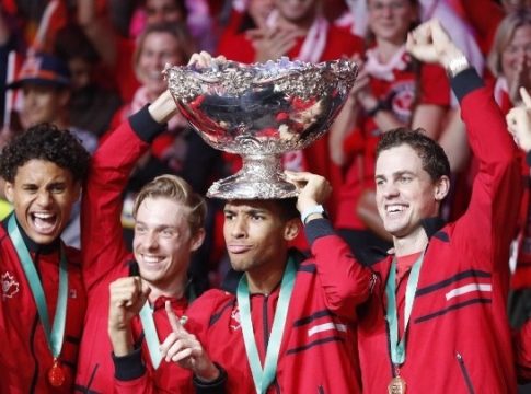 Davis Cup: Ο Καναδάς κατέκτησε για πρώτη φορά το τρόπαιο