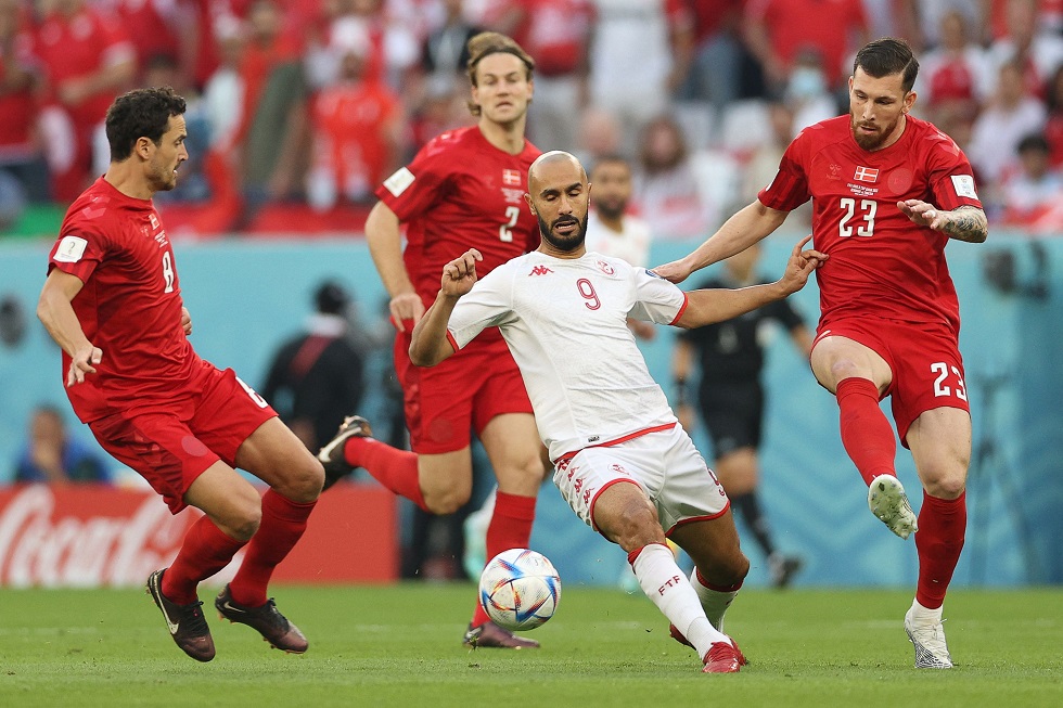 LIVE: Δανία – Τυνησία 0-0