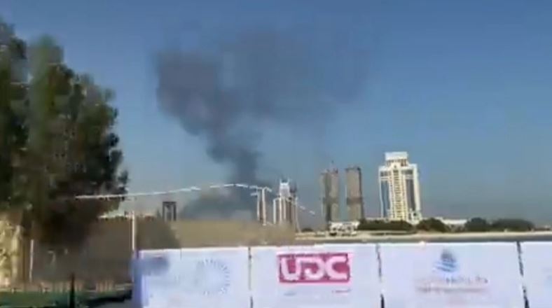 Φωτιά ξέσπασε στο Κατάρ κοντά στο γήπεδο του Μεξικό – Αργεντινή (vid)
