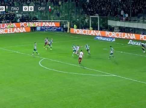 Ο Μπρινιόλι αποκρούει το διαγώνιο σουτ του Μπιέλ (vid)