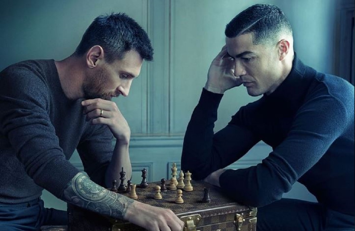 Η κορυφαία φωτογραφία όλων των εποχών: Μέσι και Ρονάλντο παίζουν σκάκι μαζί (pic)