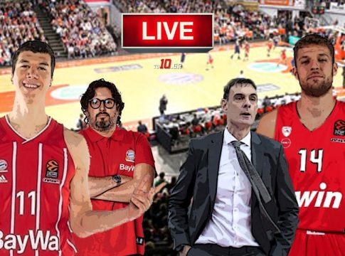 LIVE: Μπάγερν – Ολυμπιακός