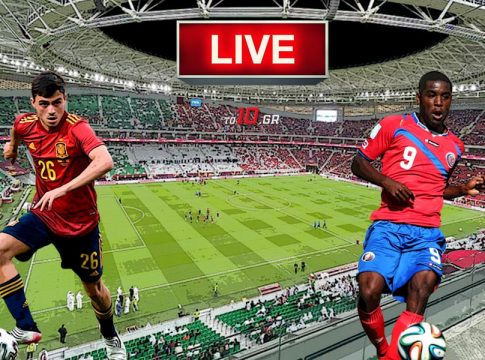 LIVE: Ισπανία – Κόστα Ρίκα