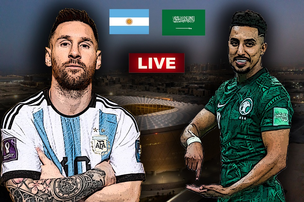LIVE: Αργεντινή – Σαουδική Αραβία 1-2 (Τελικό)