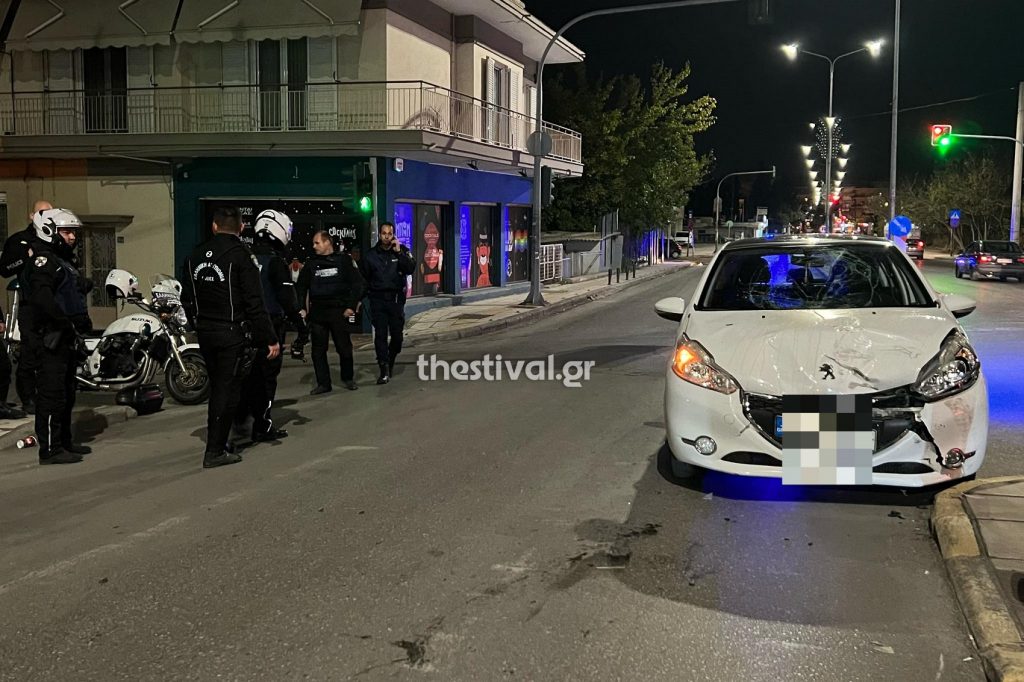 Θεσσαλονίκη: Αυτοκίνητο παρέσυρε δικυκλιστή της ομάδας Ζ