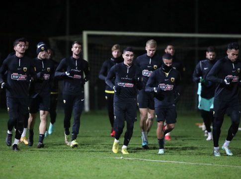 Με πολλές απουσίες η απογευματινή προπόνηση της ΑΕΚ στην Ολλανδία