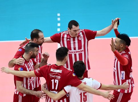 Μπουργκάς – Ολυμπιακός 3-2: Πρόκριση στους «8» του Challenge Cup για τους Πειραιώτες