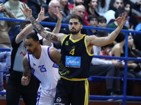 Ιωνικός – Άρης 90-97: Διπλό τετράδας με σούπερ Τολιόπουλο