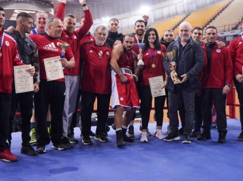 Πυγμαχία: Πρωταθλητής Ελλάδας ο Ολυμπιακός για πέμπτη σερί χρονιά!