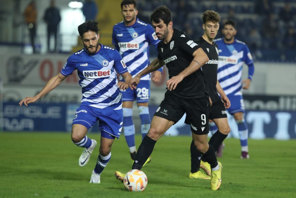 Ατρόμητος – ΠΑΟΚ 1-1: Με το ίδιο νόμισμα