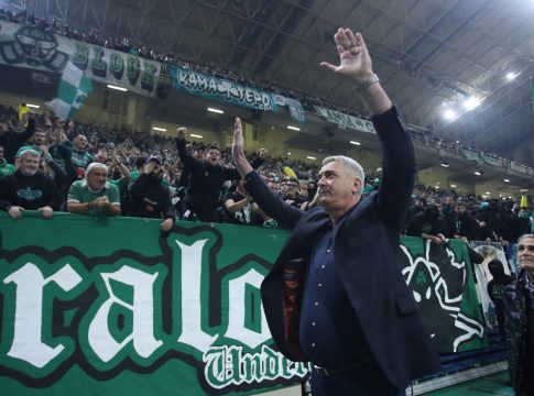 Στο ΟΑΚΑ ο Στόγιαν Βράνκοβιτς, αποθεώθηκε από τον κόσμο του Παναθηναϊκού (pics)