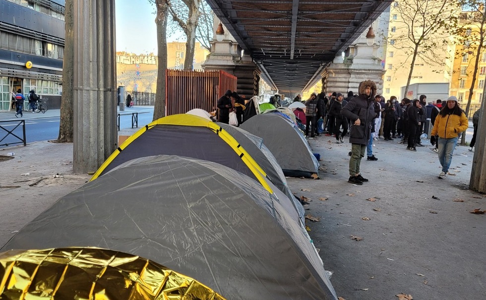 Εντάσεις σε καταυλισμό Αφγανών στο Παρίσι