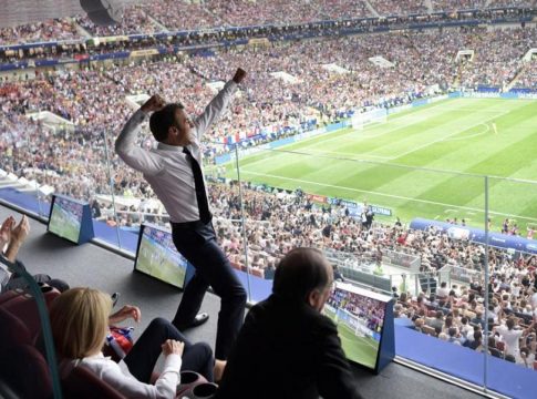 Παρών στον τελικό του Μουντιάλ ο Μακρόν