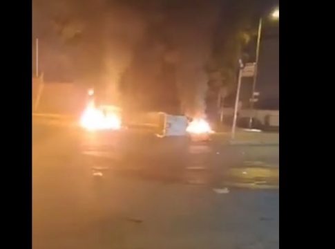 Νέα επεισόδια με Ρομά – Φωτιές στον Κορυδαλλό