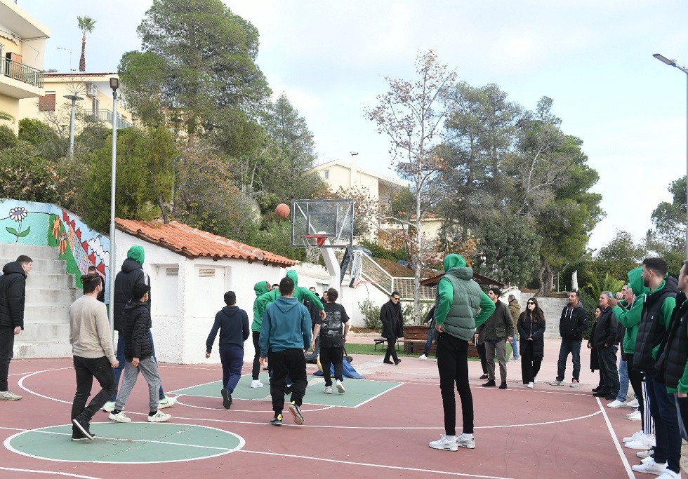 Δίπλα στα Παιδικά Χωριά SOS η ΚΑΕ Παναθηναϊκός