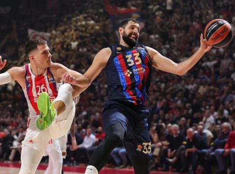 Ερυθρός Αστέρας – Μπαρτσελόνα 94-99 (84-84 κ.δ): Μεγάλο διπλό στο Βελιγράδι με καθοριστικό Μίροτιτς