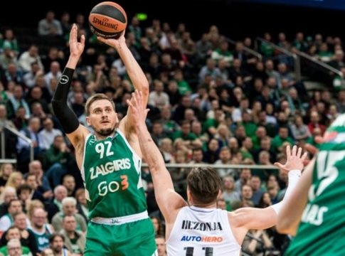 Η Ζαλγκίρις υπέταξε τη Ρεάλ και επέστρεψε στις νίκες (81-72)