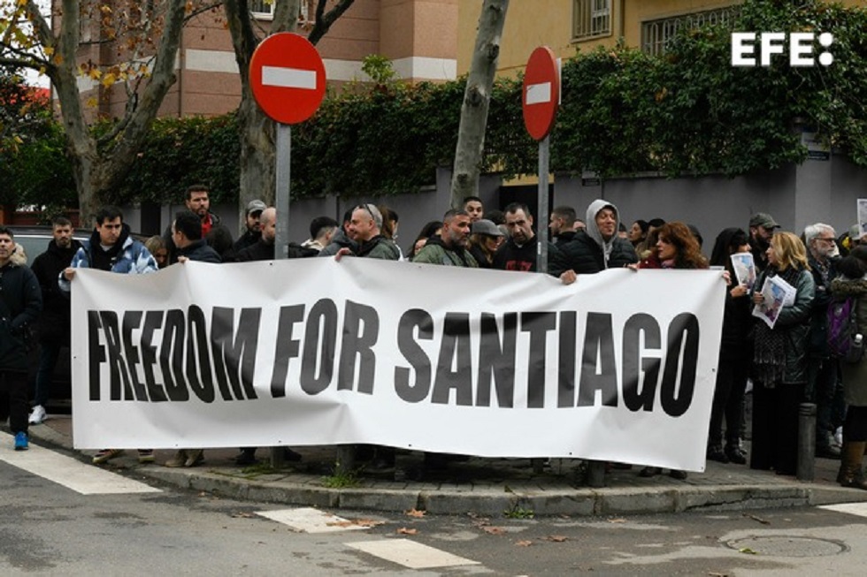 Ισπανία: Διαδήλωση στη Μαδρίτη για την απελευθέρωση ενός Ισπανού που κρατείται στο Ιράν