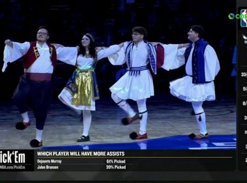 Η Greek Night των Μπακς και το… γλέντι με Αργυρό και Σχοινά (vid)