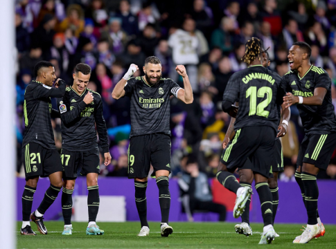 Βαγιαδολίδ – Ρεάλ Μαδρίτης 0-2: Ο Μπενζεμά «ξελάσπωσε» τους Μαδριλένους