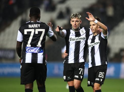 ΠΑΟΚ – Καλαμάτα 2-0: «Καθάρισε» με τον Τόμας στο πρώτο μέρος και πέρασε στους «8»