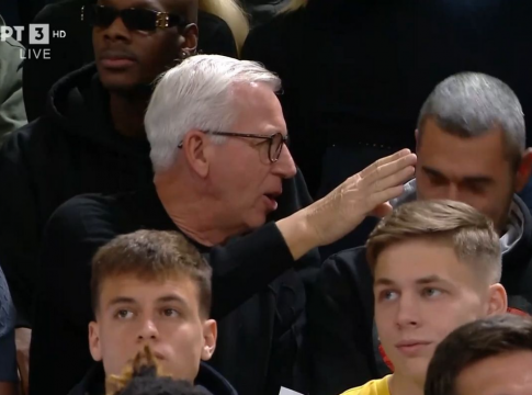 Στο Αλεξάνδρειο ο Πάρντιου για να δει το Άρης – ΠΑΟΚ (vid)