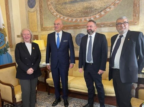 Νίκος Δένδιας: Το Σαν Μαρίνο δεσμεύτηκε ότι θα ψηφίσει υπέρ της Ελλάδας στο Συμβούλιο Ασφαλείας του ΟΗΕ
