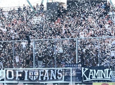 ΟΦΗ: Με τον κόσμο στο πλευρό του στο «Γ.Καραϊσκάκης»