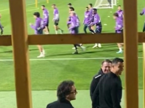 Στην προπόνηση της Ρεάλ ο Ρονάλντο πριν από το «Clasico» της Κυριακής (vids)
