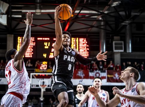 Ρίτας Βίλνιους – ΠΑΟΚ 82-63: «Βαριά» ήττα και αποκλεισμός για τον «δικέφαλο»