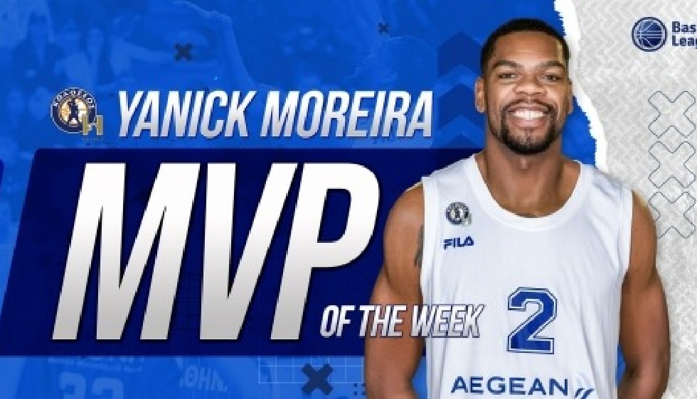 Γιανίκ Μορέιρα: Ο MVP of the Week ήρθε πάλι από την Ρόδο!