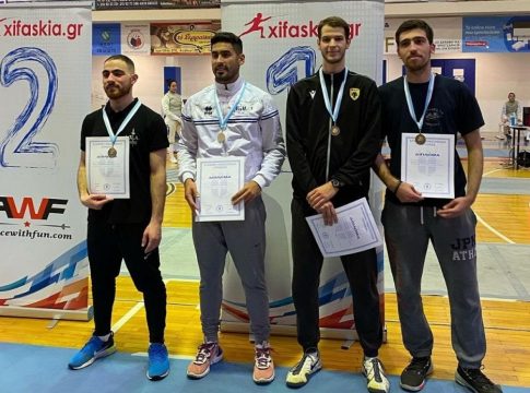 Στα αδέρφια Κοντοχριστόπουλου τα κύπελλα στο ξίφος ασκήσεως